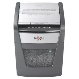 Rexel Optimum AutoFeed 50X Automatic Cross Cut Paper Shredder - 50 Sheet